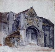 the tihe barn abbotsbuy, Thomas Girtin